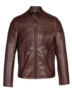 Schott N.Y.C. Ladies B-3 Brown Leather Jacket - DeeCee style