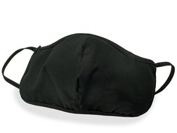 Mask1 Black Front View