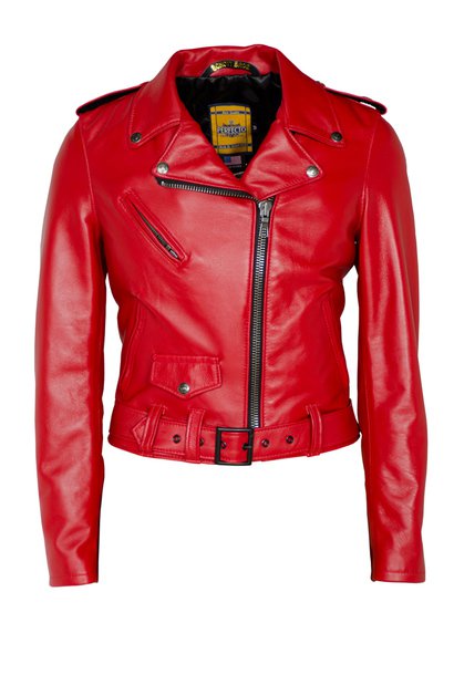 Lambskin Perfecto Leather Jacket in Colors SPERW