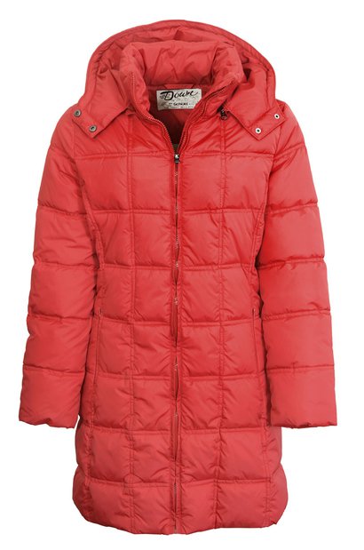 Women's Long Down Filled Parka With Hood 9394DW