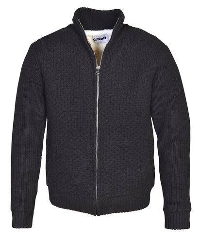 Men's Zip Front Sweater Jacket